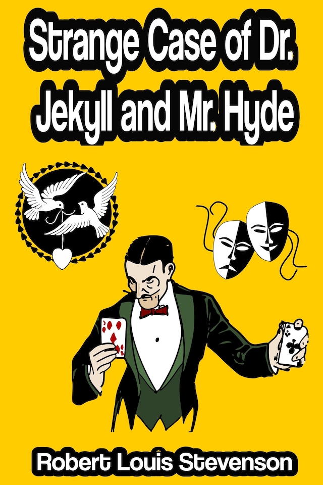 Kirjankansi teokselle Strange Case of Dr. Jekyll and Mr. Hyde