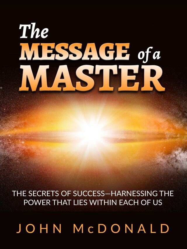 Book cover for The Message of a Master