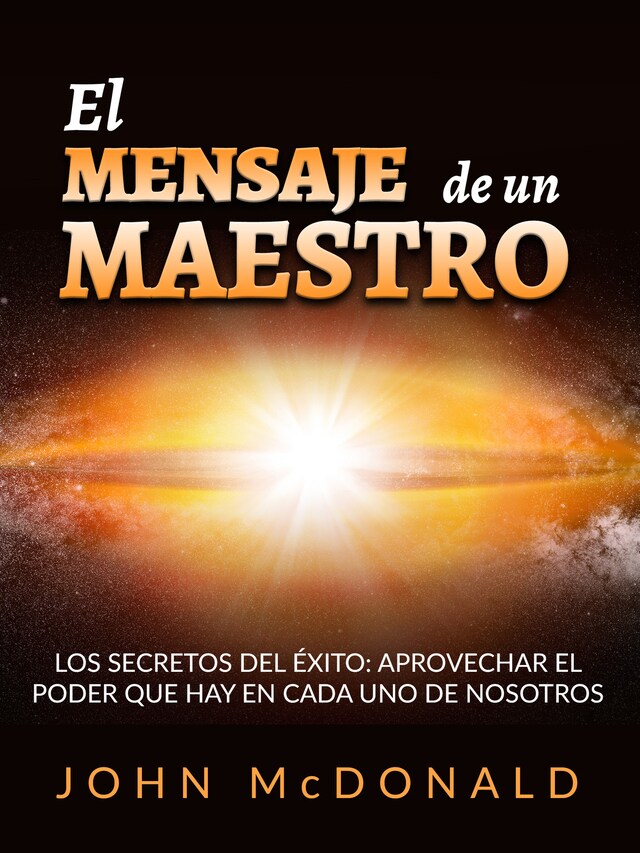 Book cover for El Mensaje de un Maestro (Traducido)
