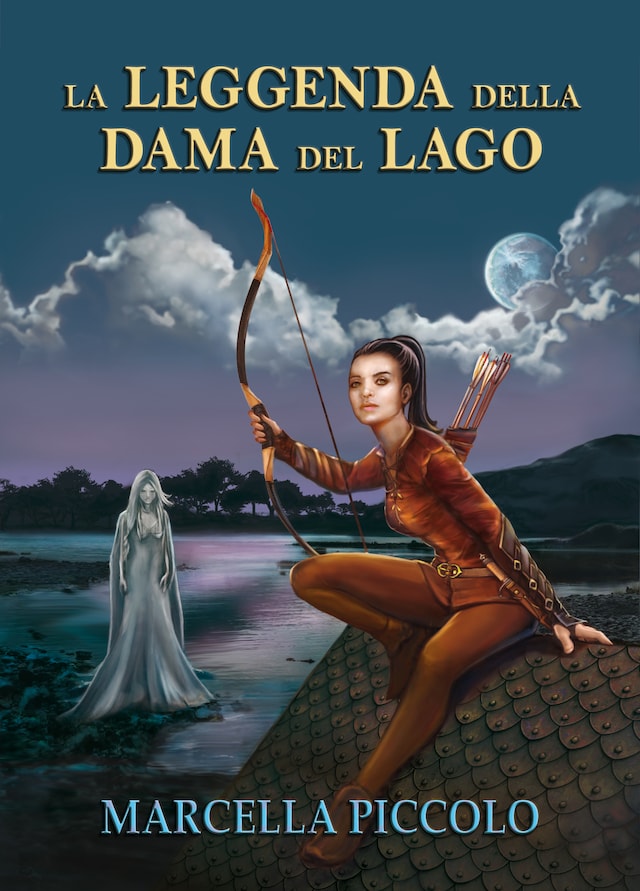 Buchcover für La leggenda della dama del lago