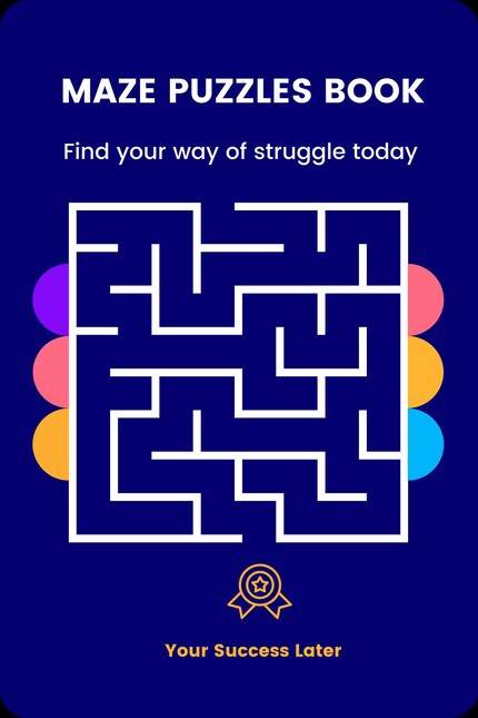 Maze Puzzles Book - Ojula Technology Innovations - E-kirja - BookBeat