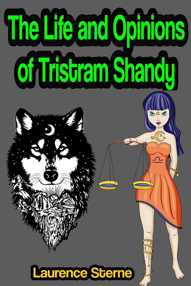 Kirjankansi teokselle The Life and Opinions of Tristram Shandy, Gentleman