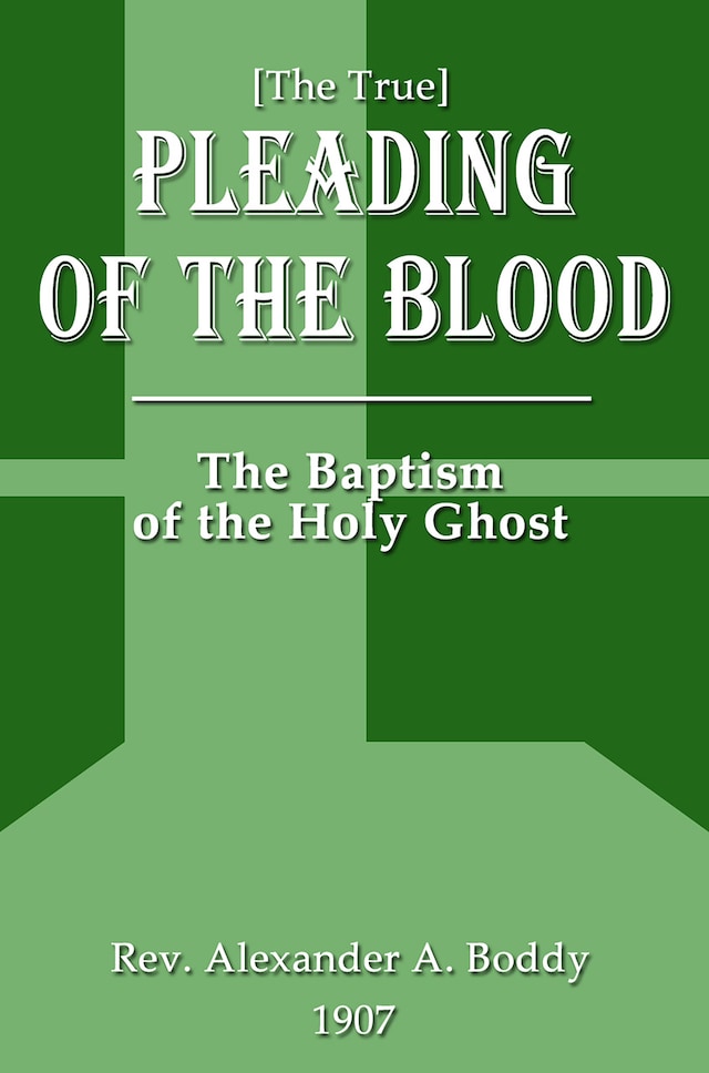 Buchcover für [The True] PLEADING OF THE BLOOD