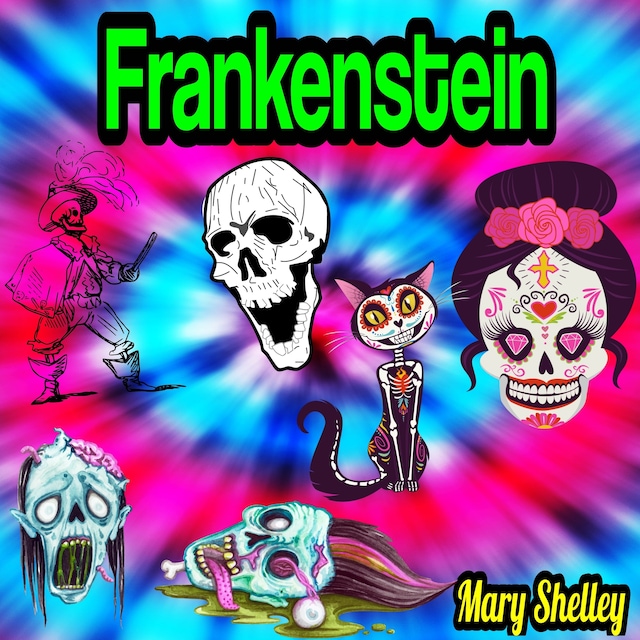 Book cover for Frankenstein; or The Modern Prometheus