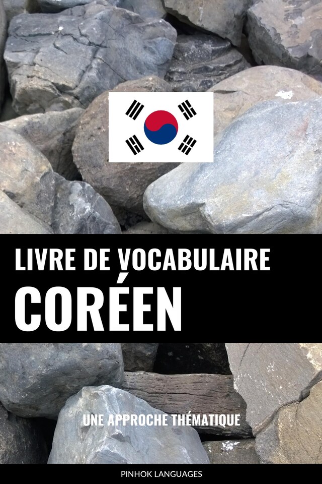 Book cover for Livre de vocabulaire coréen