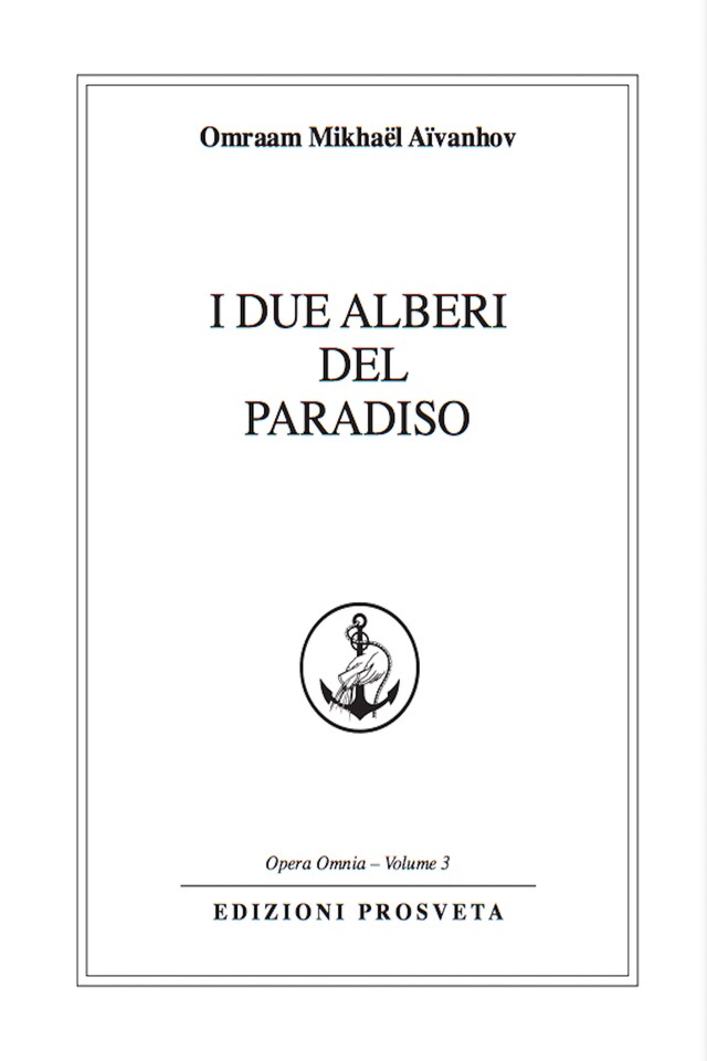 Copertina del libro per I due alberi del Paradiso