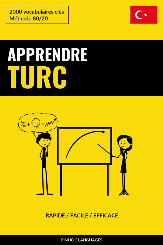 Couverture de livre pour Apprendre le turc - Rapide / Facile / Efficace