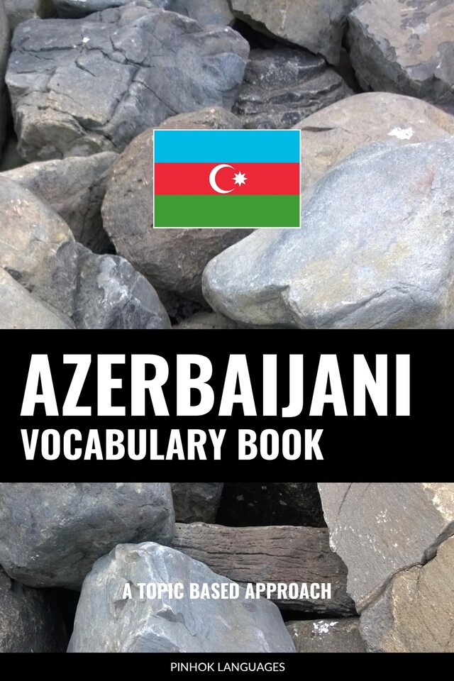 Okładka książki dla Azerbaijani Vocabulary Book