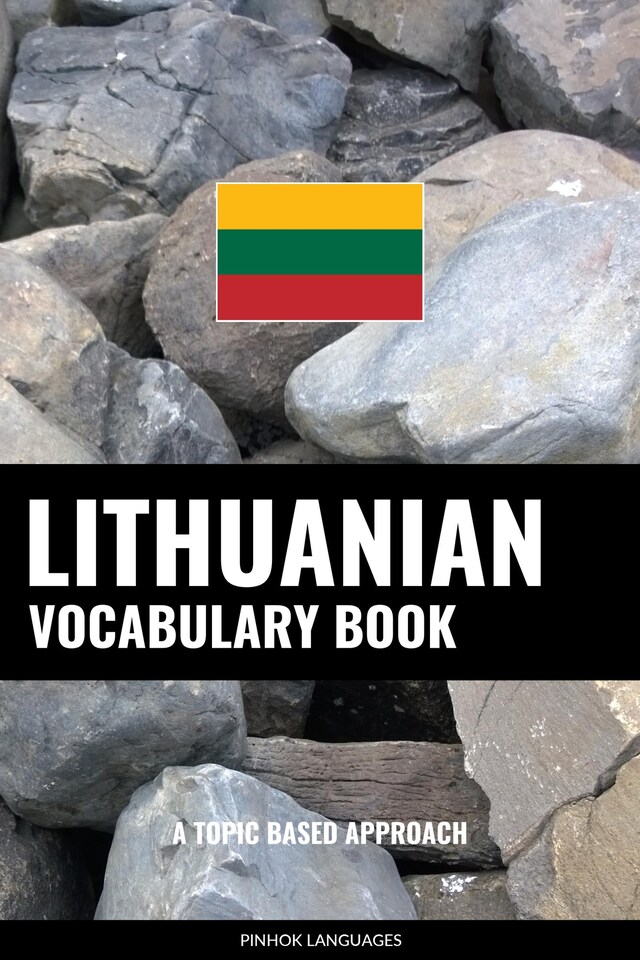 Book cover for Lithuanian Vocabulary Book