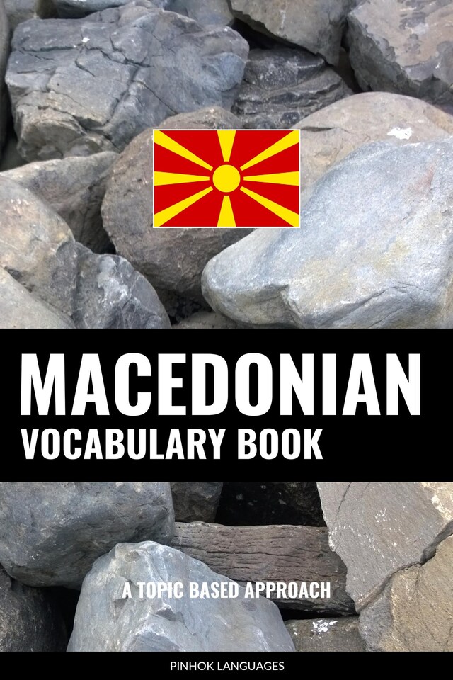 Copertina del libro per Macedonian Vocabulary Book