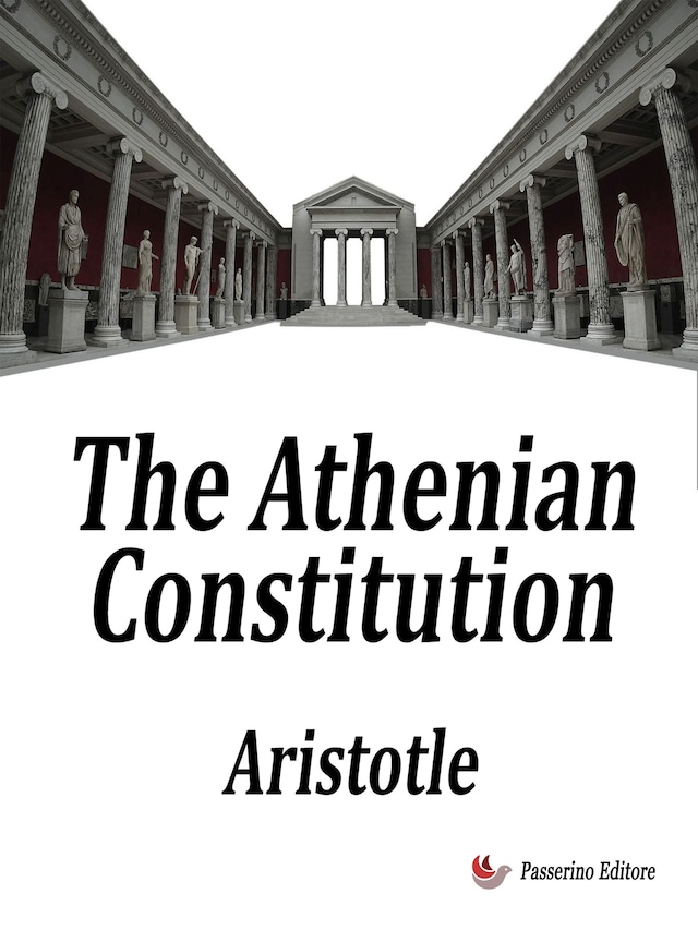 Kirjankansi teokselle The Athenian Constitution