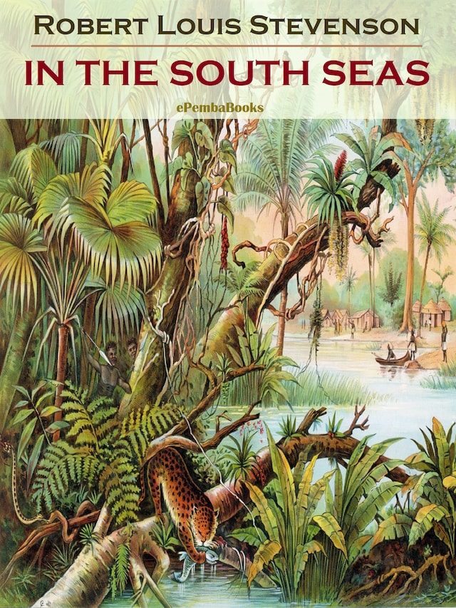 Book cover for In the South Seas (Annotated)