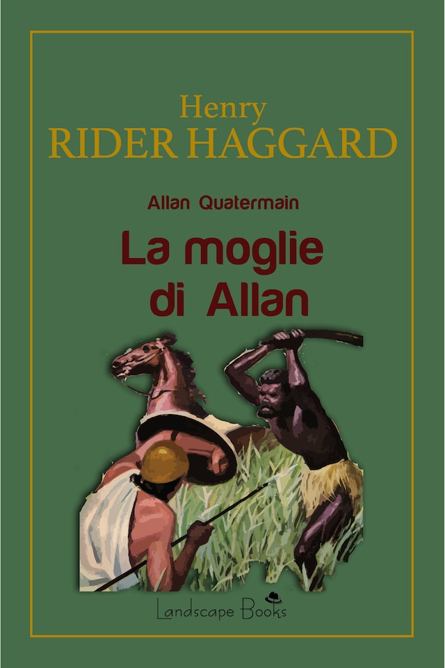 Book cover for La moglie di Allan