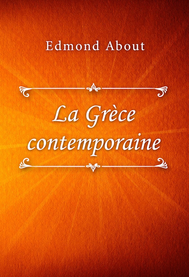 Book cover for La Grèce contemporaine