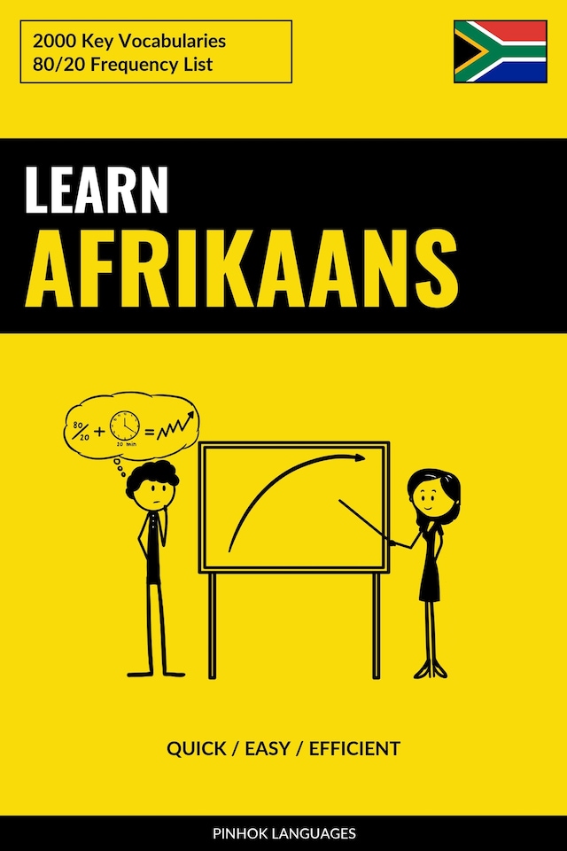 Kirjankansi teokselle Learn Afrikaans - Quick / Easy / Efficient