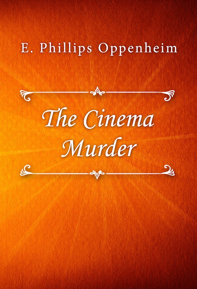 Boekomslag van The Cinema Murder
