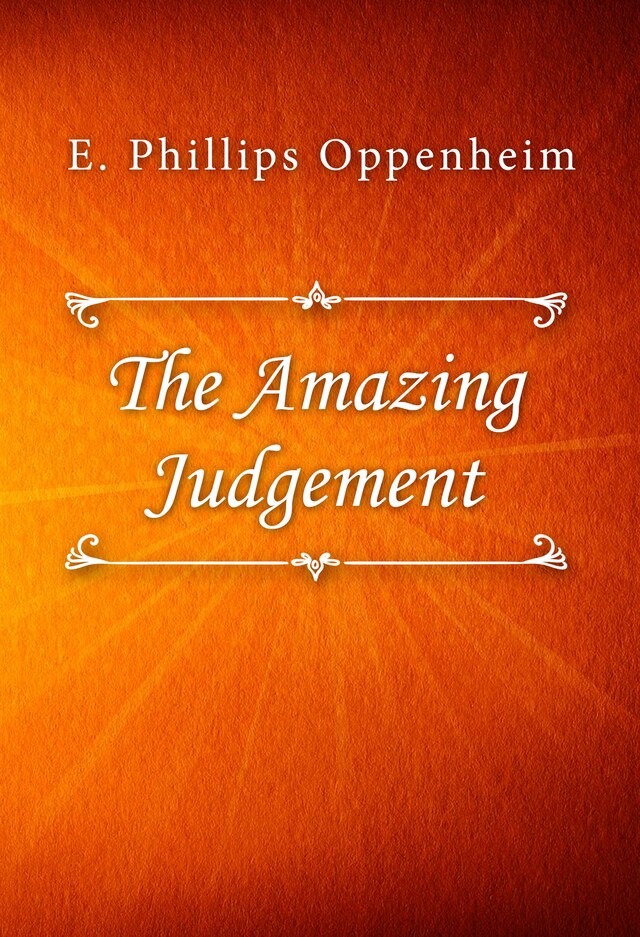 Kirjankansi teokselle The Amazing Judgement