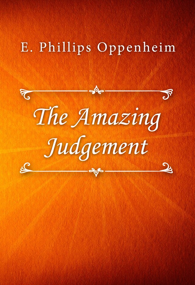 Copertina del libro per The Amazing Judgement