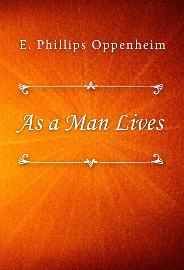 Boekomslag van As a Man Lives