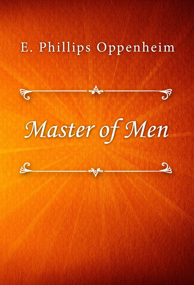 Kirjankansi teokselle Master of Men
