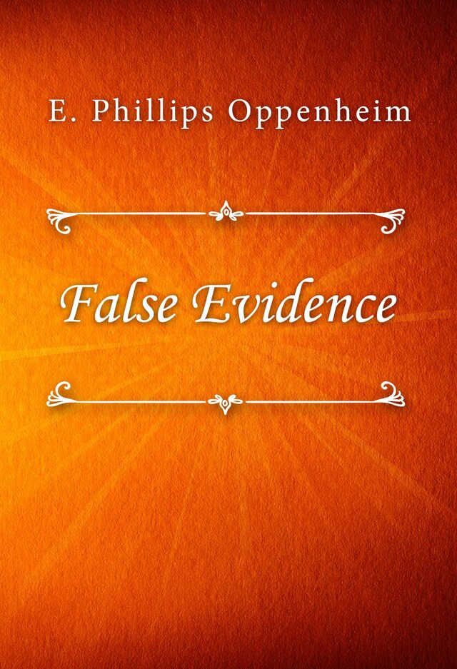 Kirjankansi teokselle False Evidence