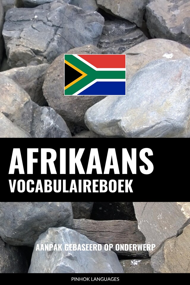 Kirjankansi teokselle Afrikaans Vocabulaireboek