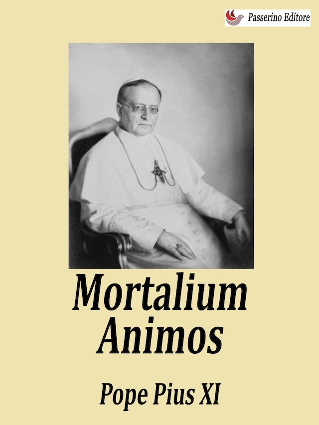 Kirjankansi teokselle Mortalium animos
