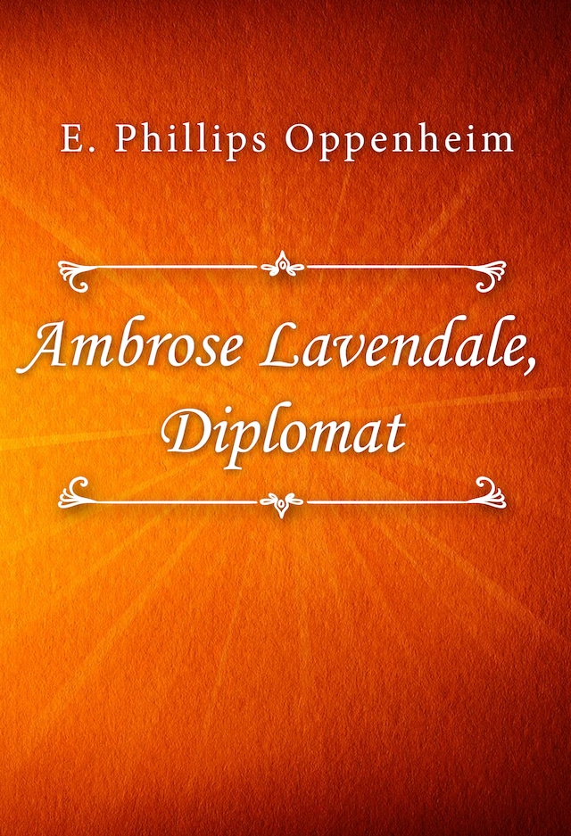 Buchcover für Ambrose Lavendale, Diplomat