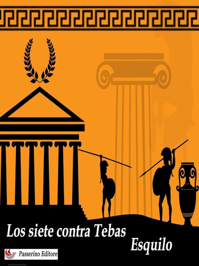 Book cover for Los siete contra Tebas