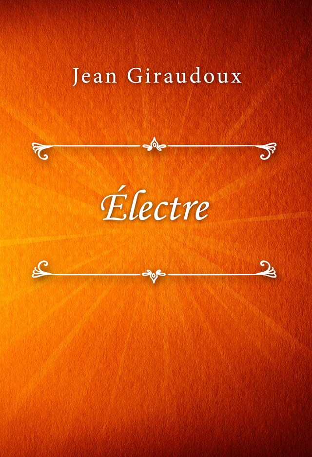Book cover for Électre