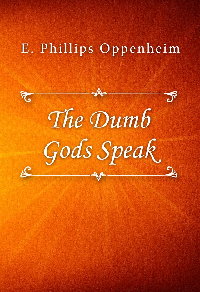 Portada de libro para The Dumb Gods Speak