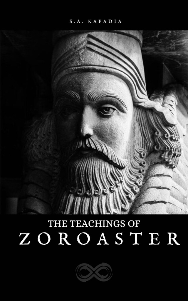 Book cover for The teaching of Zoroaster