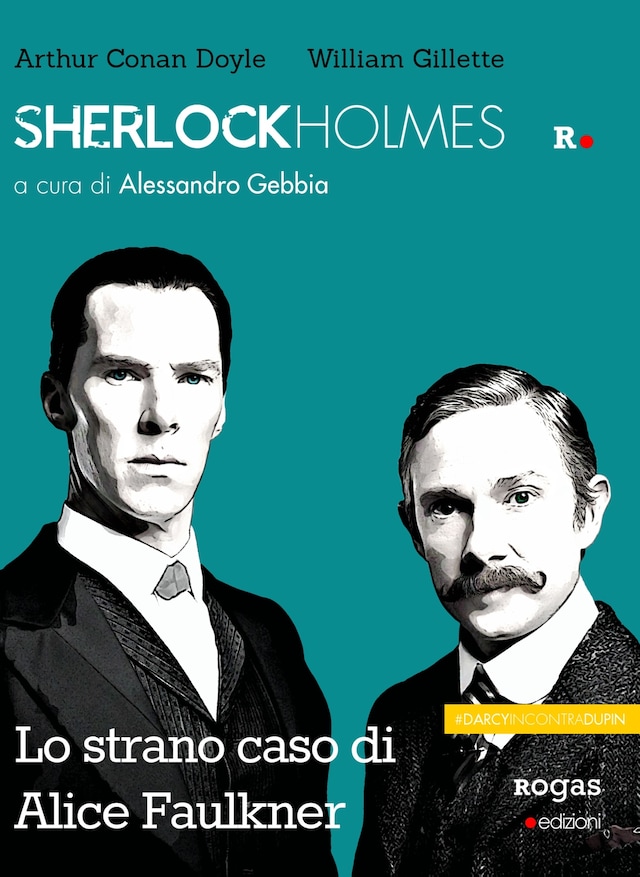 Book cover for Sherlock Holmes e lo strano caso di Alice Faulkner