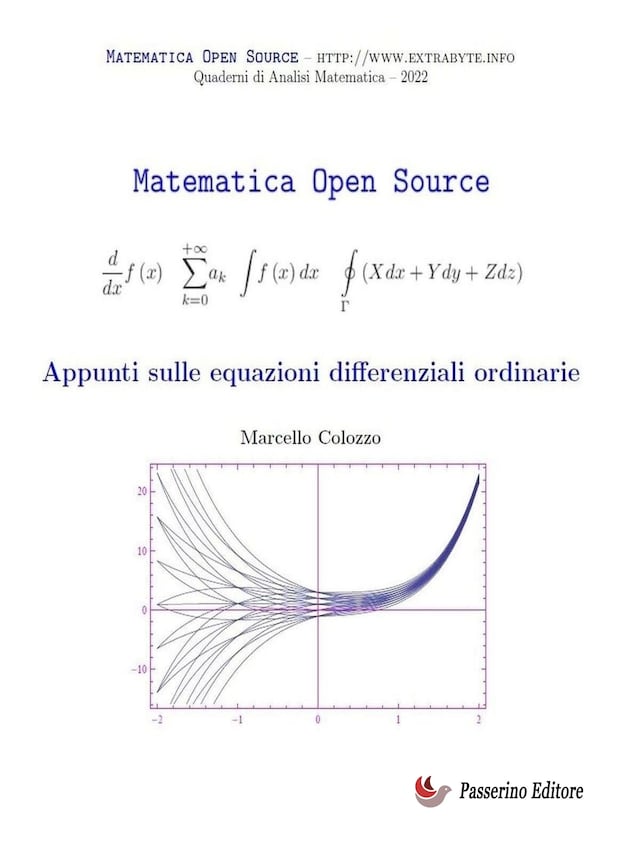 Book cover for Appunti sulle equazioni differenziali ordinarie