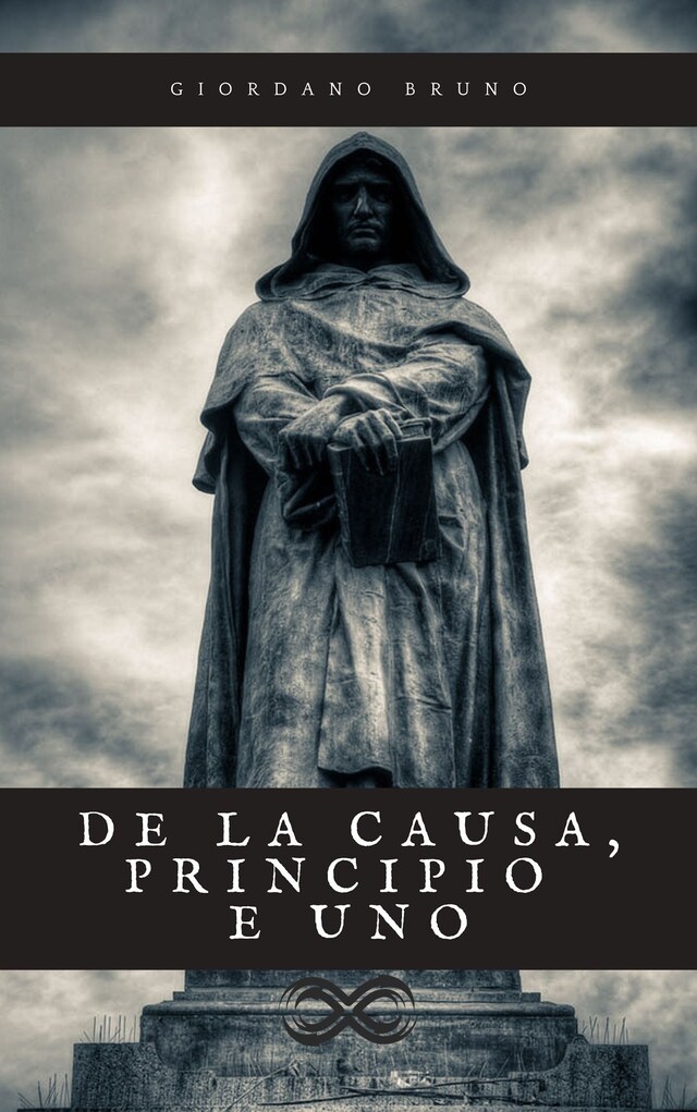 Book cover for De la causa, principio e uno