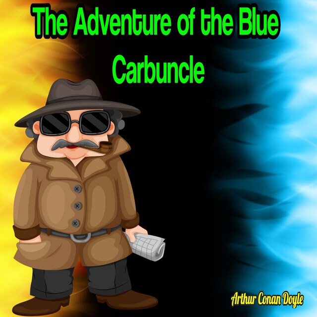 Kirjankansi teokselle The Adventure of the Blue Carbuncle