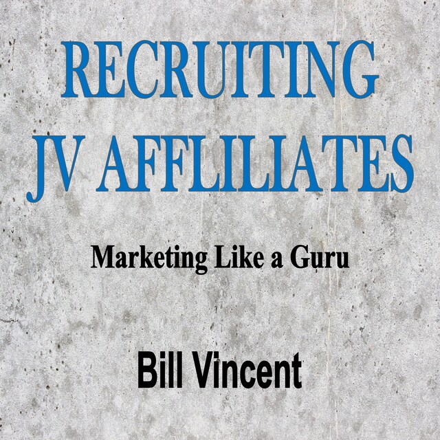 Portada de libro para Recruiting JV Affliliates