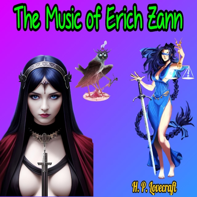 Kirjankansi teokselle The Music of Erich Zann