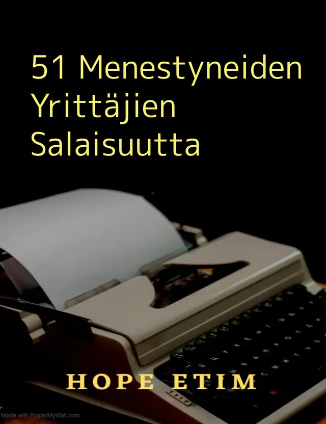 Couverture de livre pour 51 Menestyneiden Yrittäjien Salaisuutta