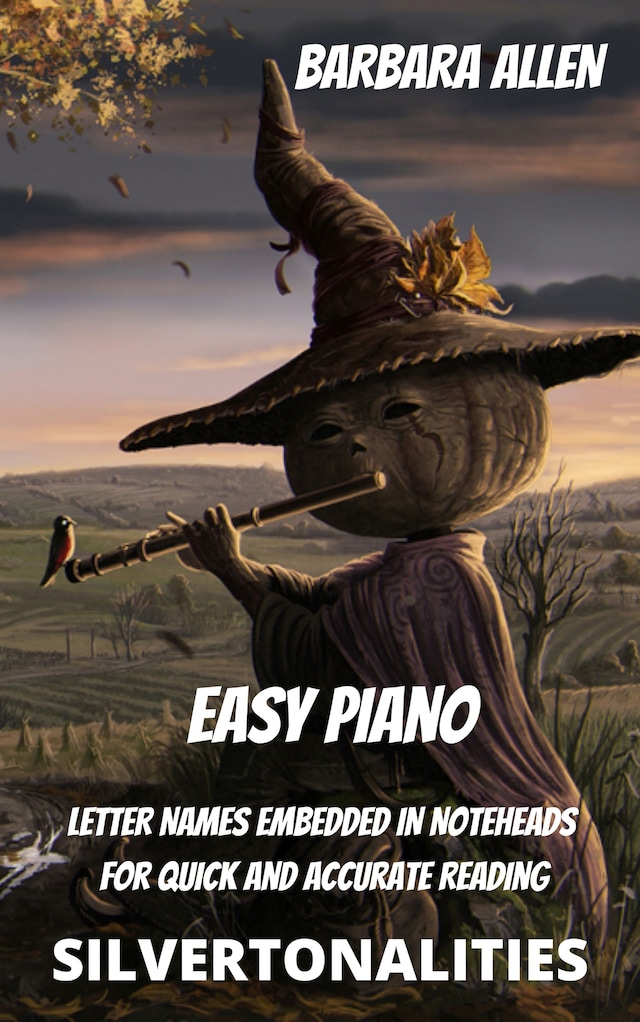 Book cover for Barbara Allen for Easy Piano