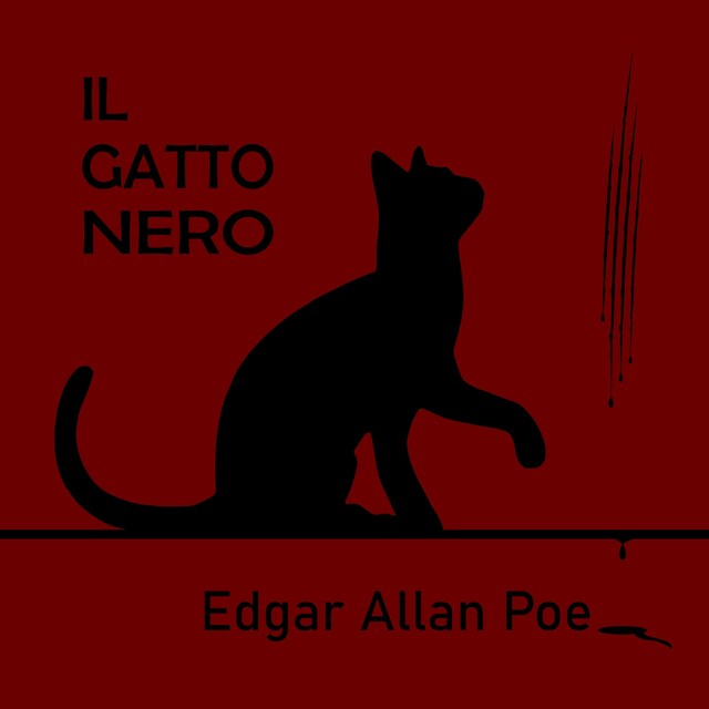 Book cover for Il gatto nero