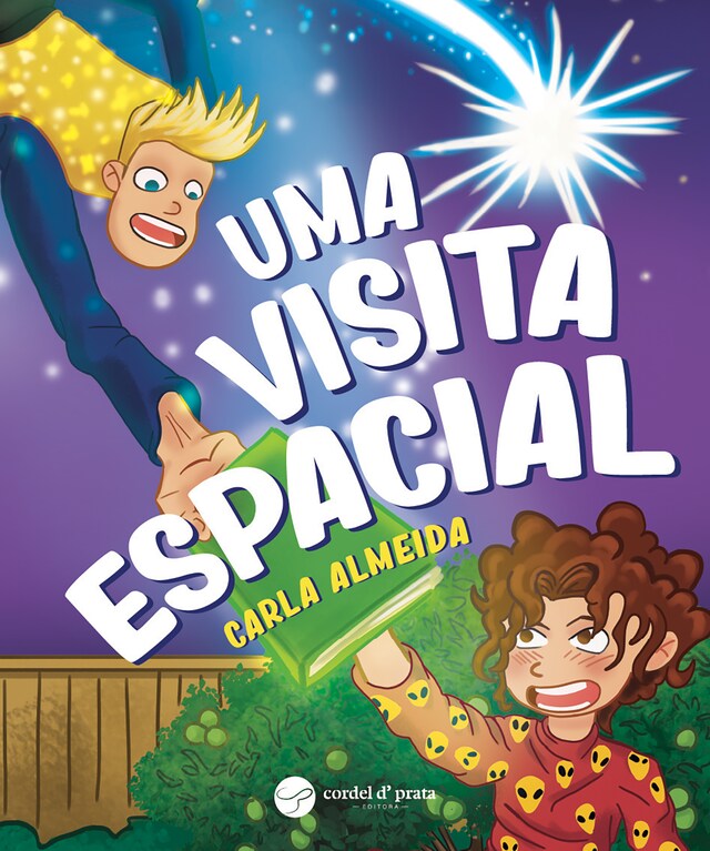 Book cover for Uma visita espacial