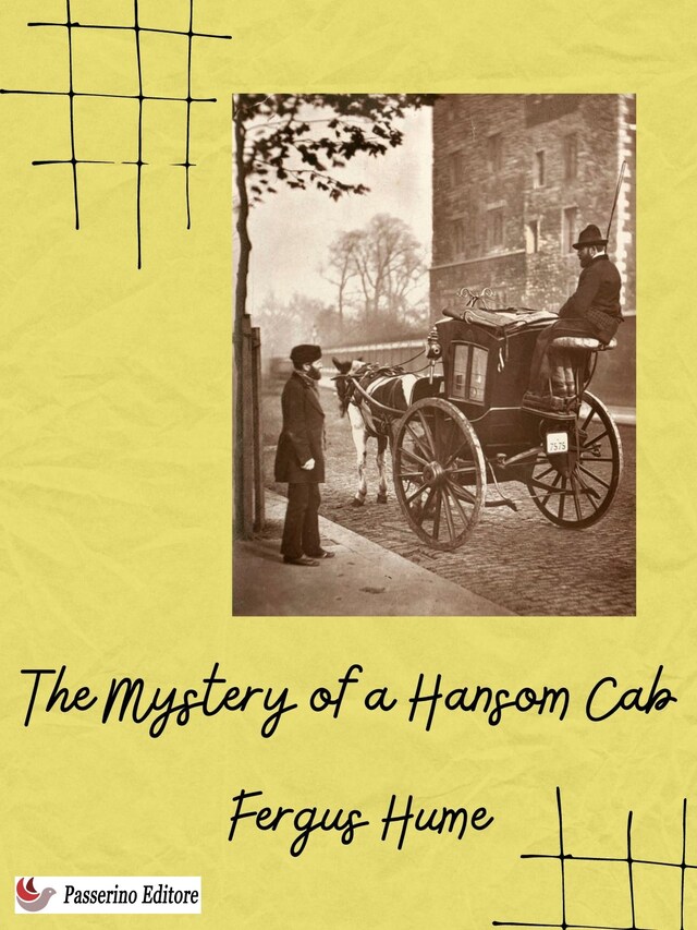 Kirjankansi teokselle The Mystery of a Hansom Cab
