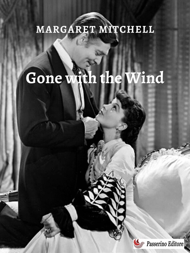 Kirjankansi teokselle Gone with the wind