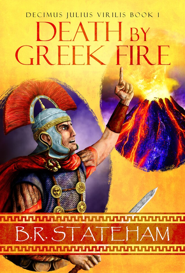 Book cover for Death by Greek Fire