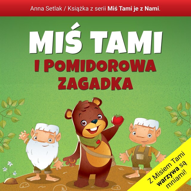 Okładka książki dla Miś Tami i pomidorowa zagadka