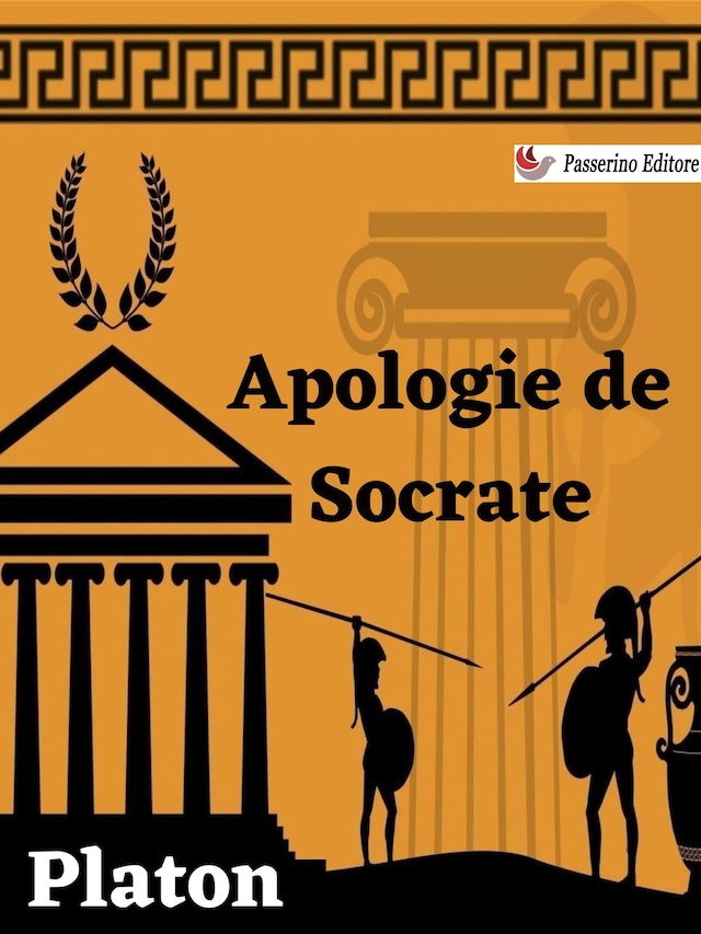 Kirjankansi teokselle Apologie de Socrate