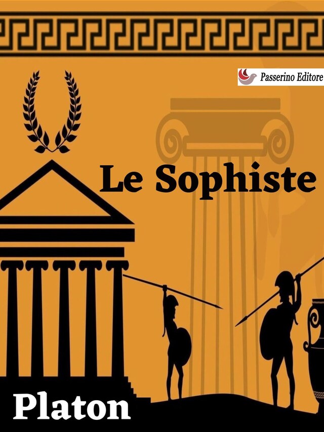 Kirjankansi teokselle Le Sophiste