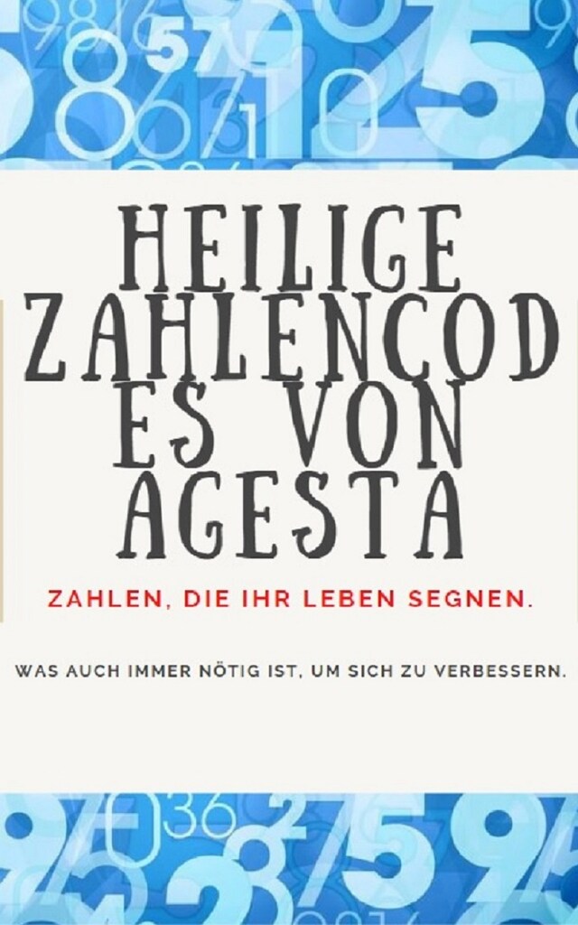 Book cover for Heilige Zahlencodes von Agesta