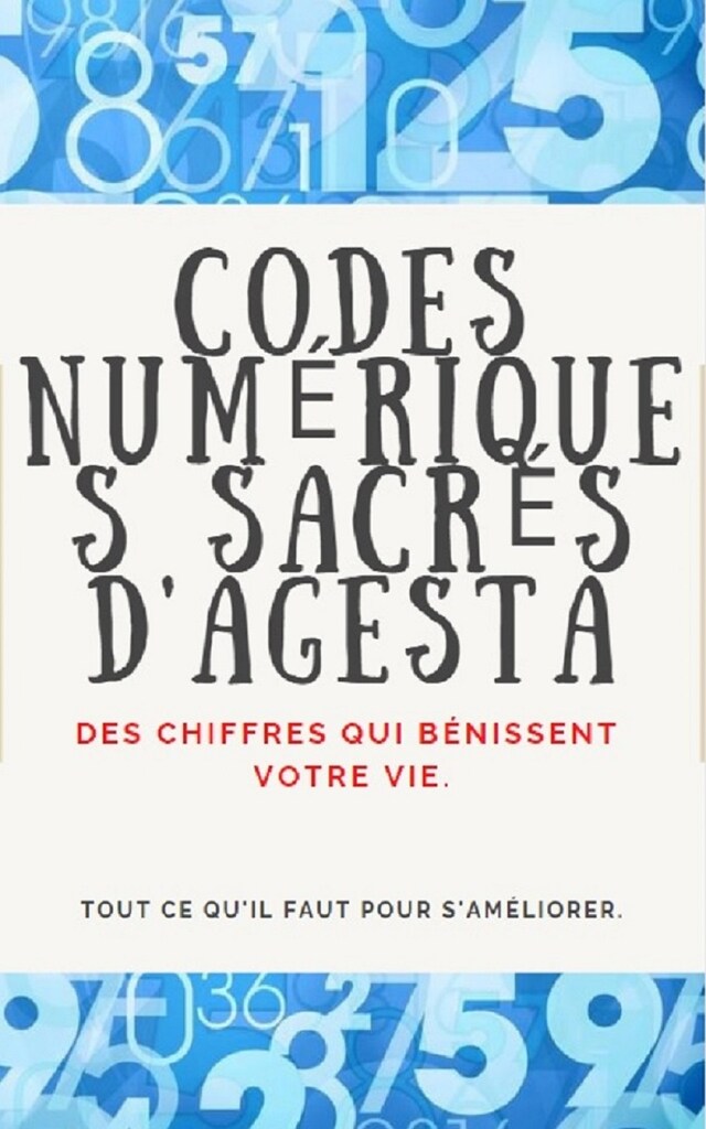 Boekomslag van Codes Numériques Sacrés D'Agesta